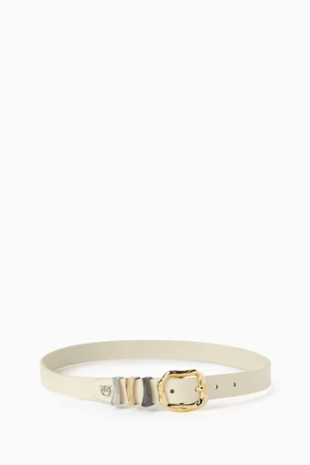 Chunky H3 Belt in Leather