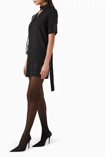 Embellished T-shirt Dress