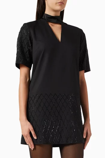 Embellished T-shirt Dress