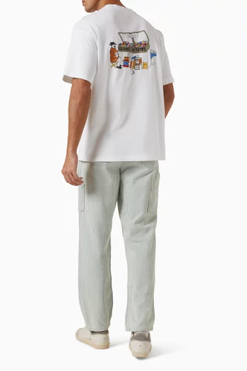 Du Temps Oversized T-shirt in Cotton