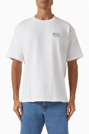 Ex Libris Oversized T-shirt in Cotton