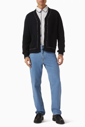 Index Stripe Pearce Shirt in Cotton