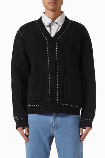 Module Boxy Cardigan in Cotton