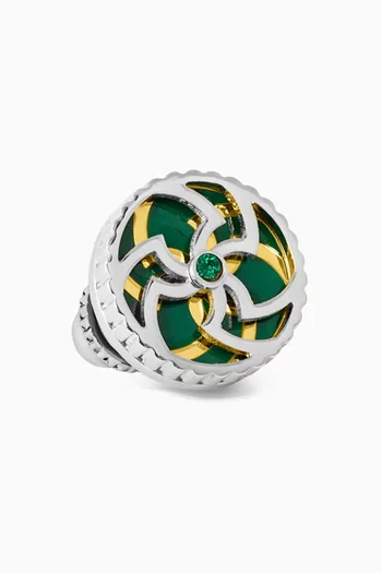 دبوس ترينيتي دوار معدن مطلي بالبلاديوم