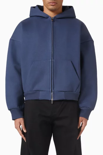 V2 Zipped Hoodie in Cotton