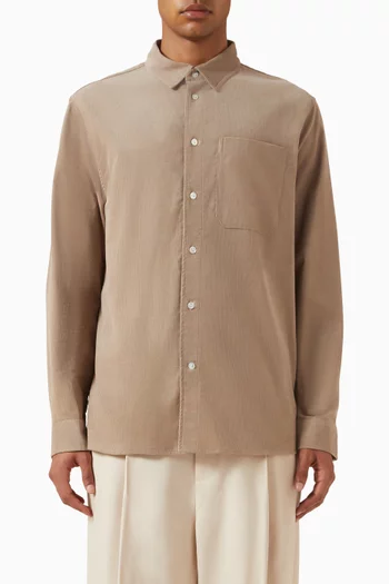 Relaxed Shirt in Corduroy