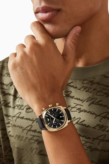 ساعة كارلو كرونوغراف، 40 مم