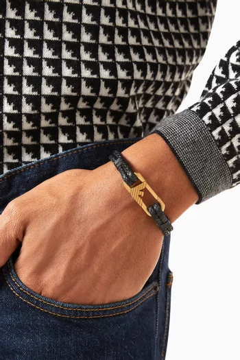 ID Bracelet in Leather