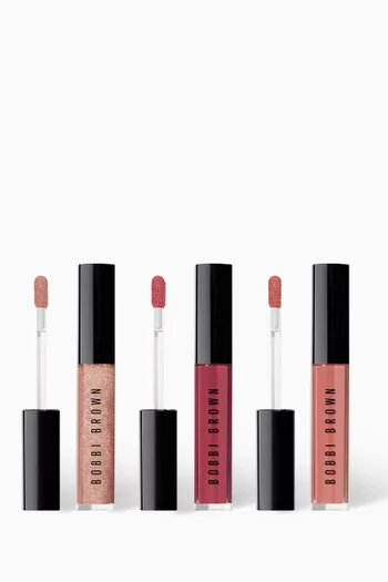 Mini Crushed Oil-Infused Gloss Trio - Slow Jam, In the Buff, Bare Sparkle