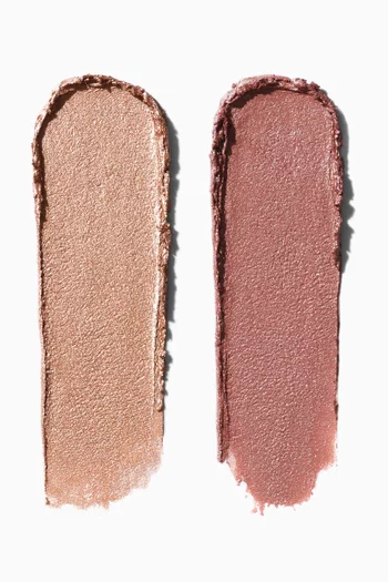 Mini Long-Wear Cream Shadow Stick Duo - Golden Pink, Dusty Mauve