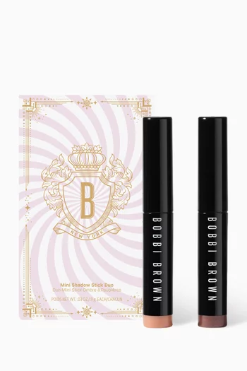 Mini Long-Wear Cream Shadow Stick Duo - Golden Pink, Dusty Mauve