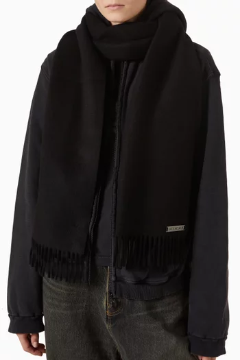 Fringe Scarf in Cashmere