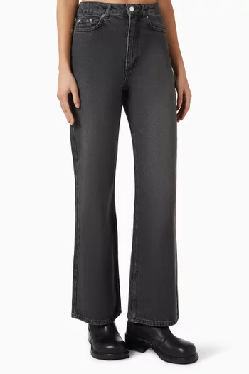 Cai Wide-leg Jeans in Denim