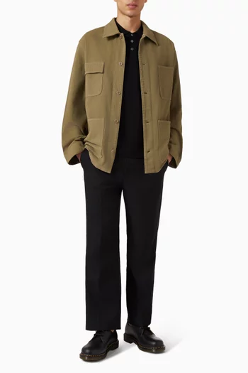 Jim Pants in Wool-blend Twill