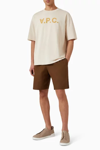 شورت بشعار الماركة قطن