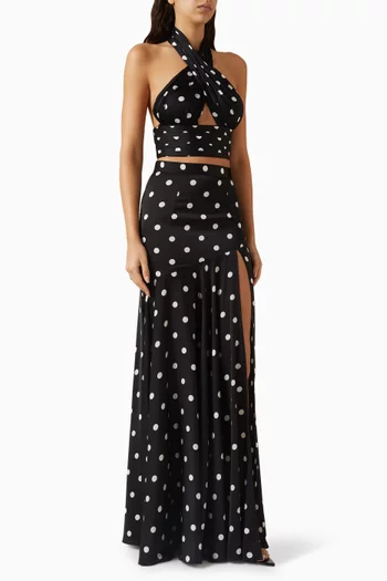 Cleopatra Polka-dot Set