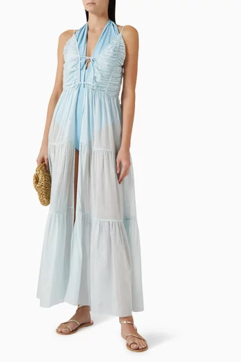 Maeve Maxi Dress in Cotton-silk