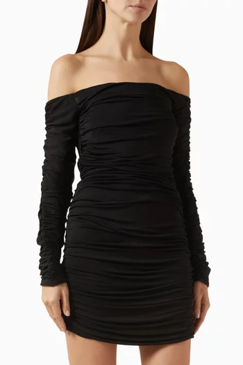 Gwen Mini Dress in Silk-jersey