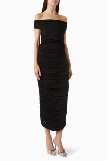 Nicole Midi Dress in Jersey