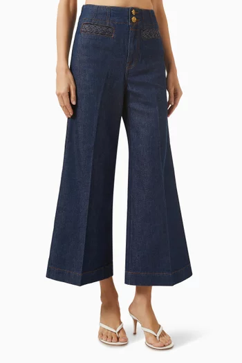 بنطال جينز اويكن قصير دينم