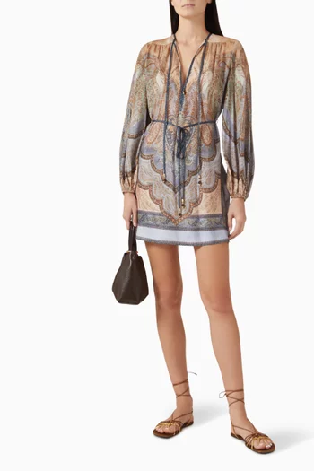 Wanderlust Tunic Dress in Silk