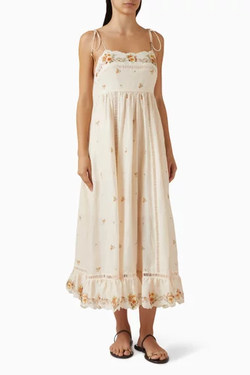 Patience Cami Dress in Linen