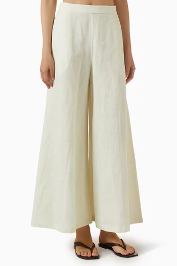 Flared Wide-leg Pants