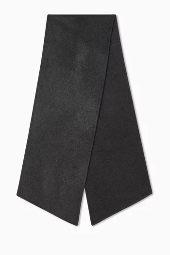 Double-faced Scarf in Merino-cashmere