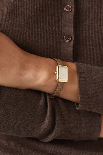 Mara Quartz Watch, 19mm