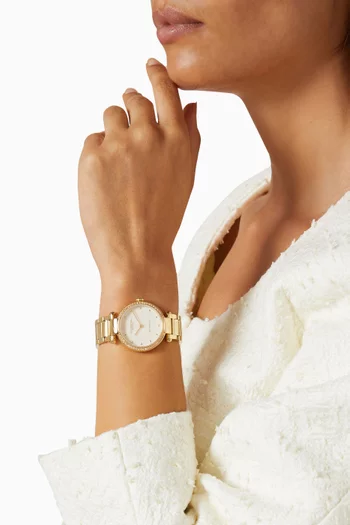 Cary Automatic Stainless Steel Watch, 34mm