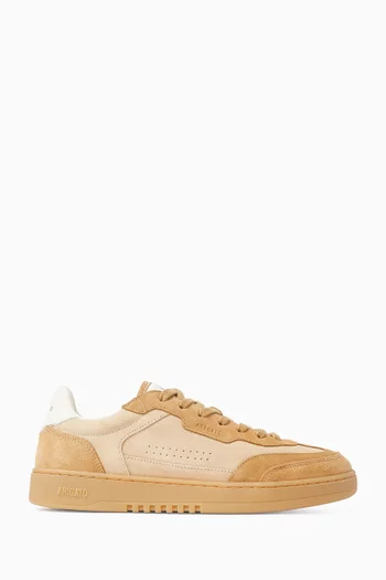 Dice T-Toe Sneakers in Leather & Suede