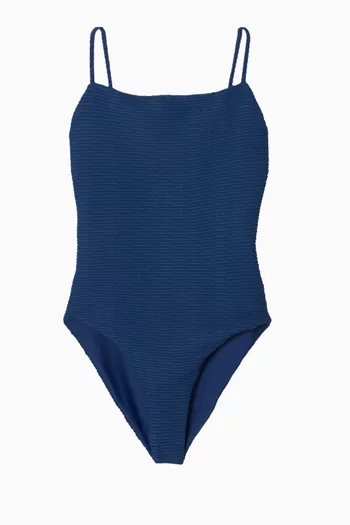 Layla Jacquard One-piece Swimsuit