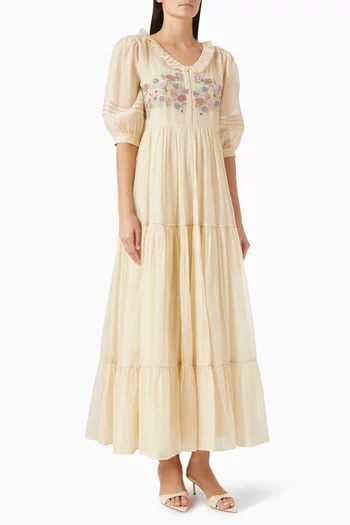 Sammy Embroidered Maxi Dress