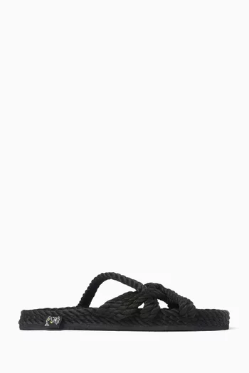 Slip-on Rope Sandals