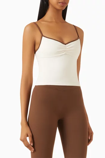 The Contrast Ballet Tank Top