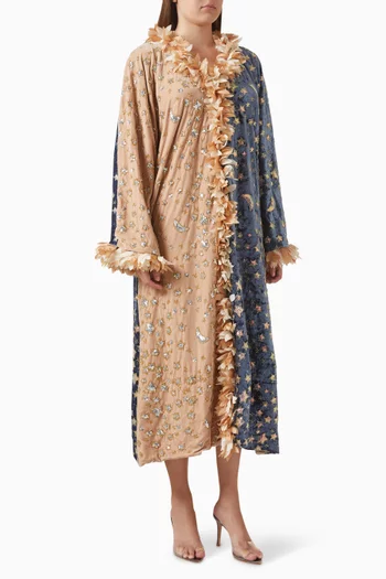 Galaxia Midi Dress in Velvet