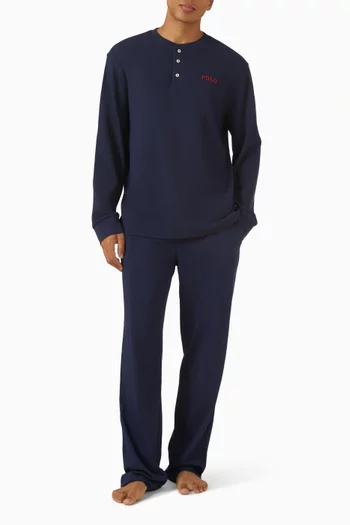 بنطال للنوم قطن