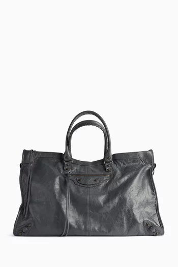 Le City Travel Bag in Arena Storico Lambskin