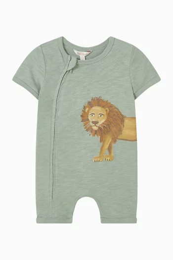 Wildings Lion Romper in Cotton