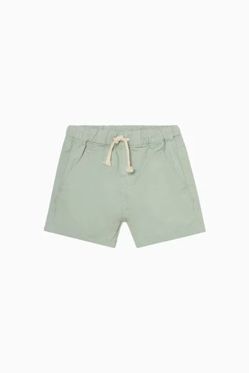 Drawstring Shorts in Cotton