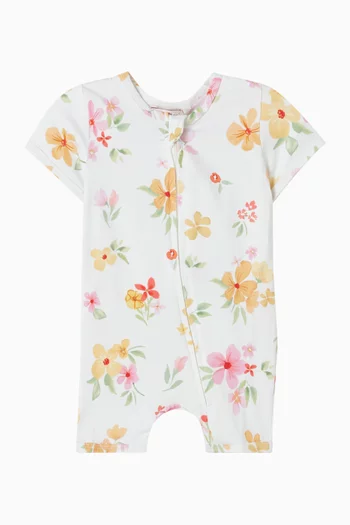 Grow Wild Printed Romper in Cotton