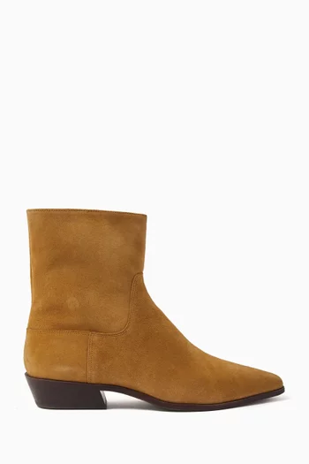 Dominique 25 Ankle Boots in Suede
