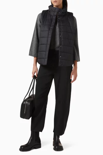 فيست بياقة عالية نايلون معاد تدويره