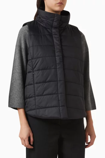 فيست بياقة عالية نايلون معاد تدويره