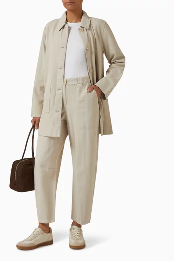 Utility Barrel Pants in Cotton