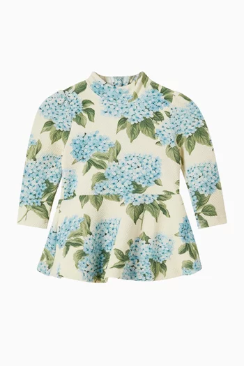 لباس قطعة واحدة بنقشة زهور فالنتينا 