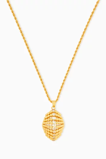 Ravi Nova Necklace in 24kt Gold-plated Brass