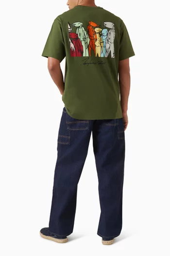 تي شيرت قطن كينزو × فوتورا 2000