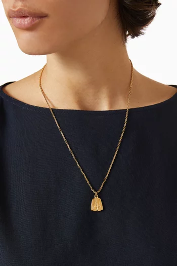 قلادة سبانغا بدلاية بتصميم جاكيت نحاس