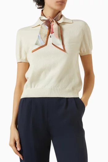 وشاح ناتورا ديلا سكوزيا حرير تويل